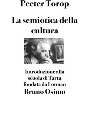 cover image of La semiotica della cultura